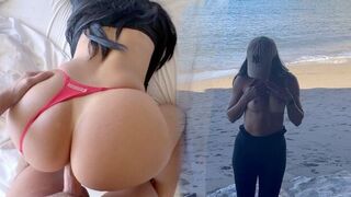 You don't have to look at her face, just focus on Lilly's amazing ass