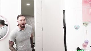 The guy got out of bed only with the help of tongues