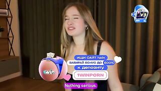 The boy shows his dick to the girl and she sucks it