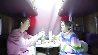 A guy got a good look at the compartment with his girlfriend