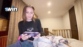 The guy pleased his stepsister by fucking her in the ass