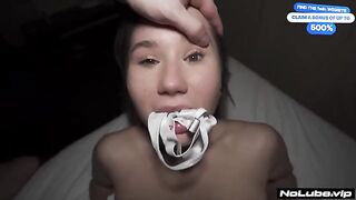 He realized the desires of her fantasies in a rough encounter