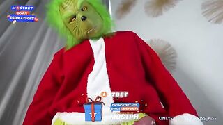 Instead of stealing Christmas, the Grinch today is in a steamy encounter
