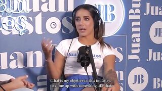 A sexy young woman entertains her audience through sybian grinding