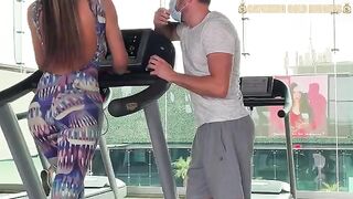 I hooked the hottest chick from the gym and we fucked hard