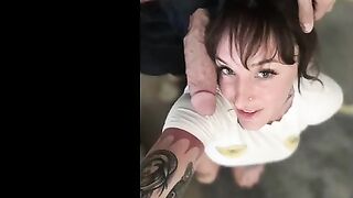 The best selfie ever with a stunning girl from the gallery
