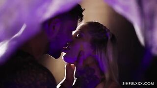 A guy watched as his girlfriend was getting fucked