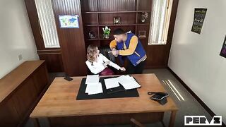 The workplace is no obstacle to passion, and this video proves it