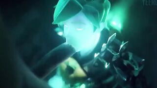 Overwatch Tracer SFM compilation with sound, a hot anime fix