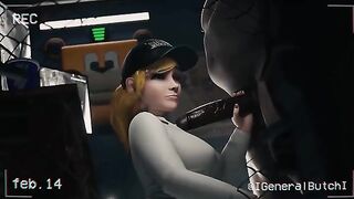 FNAF Security Breach Vanessa got fucked in an office at Freddy Fazbear Mega Pizzaplex
