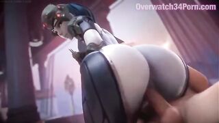 Widowmaker Overwatch SFM/Blender Compilation with Sound 3D Porn