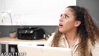 Accidental lesbian gangbang with the hottest all-girl interracial orgy