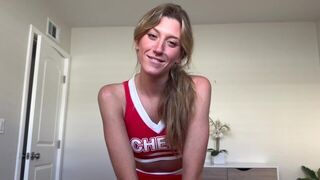Special support for cheerleader friends, stepbrother helps out well