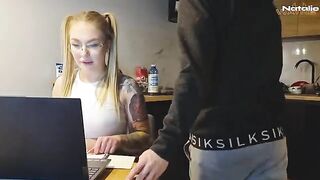 The student got a good mark thanks to her great sex skills
