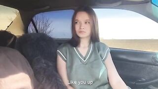 The stepfather played with her tongue in a provocative scene