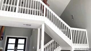 A girl searches for her G-spot and gets a fuck treat