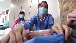 The man was given a unique study guide in the hospital