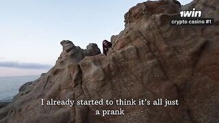 There's nothing to be found on the rocks, except for passionate amateurs
