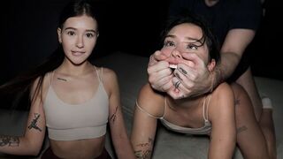 Petite babe fucks hard, her tight body screaming with pleasure in every moan