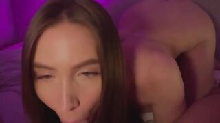 The best blowjob video with cum shot, totally homemade!