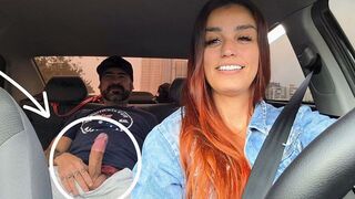 The girl knew the stop signaled by the driver - The Real Uber