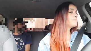 The girl knew the stop signaled by the driver - The Real Uber
