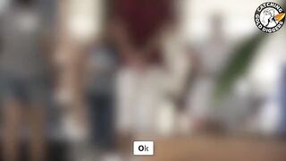 The girl is going crazy, even though they’ve just started