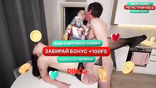 Her hands don't know where to stop - a seductive stepdaughter is getting fucked by two men
