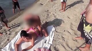 The towel was spread, and then unbuttoned your pants—logically