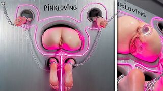 Fetish with a girl who loves to play with her body, from Pinkloving