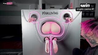 Fetish with a girl who loves to play with her body, from Pinkloving