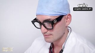 A doctor's exam can turn into a hot session of passion