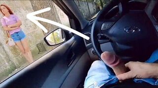 A sexy girl was fucked on the bus in a risky spot