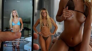 The 18-year-old girl is very horny and wants to have sex with her stepbrother