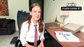 The lesson on which the girl failed to concentrate