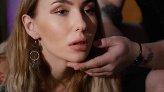 A girl was trained to be a sex slave and got fucked hard in lingerie