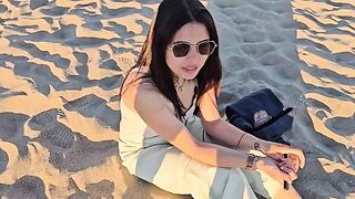 An empty beach isn't the best place for sex