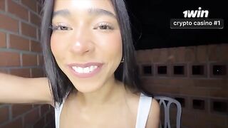 The girl has anal sex without lubricant, but with great passion