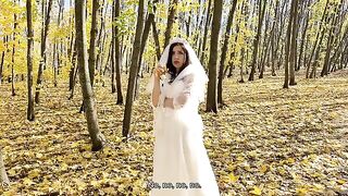 A super cute girl is getting married, but she loves to fuck