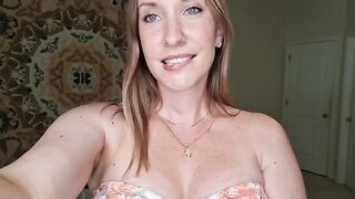 A seductive breast massage with shimmering oil that doesn’t get too intimate
