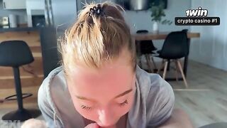 A cute girl in an attempt to reach her stepbrother took bold steps