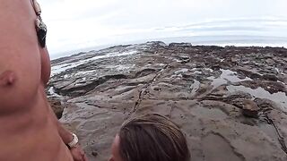 The beach is always humid – from the sea and because of the couple’s passion