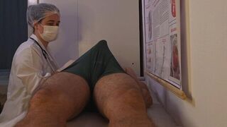 The nurse got a hard cock from the grateful patient