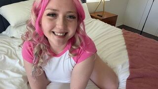 A hot woman with wet panties gets fucked in a steamy step-fantasy scene