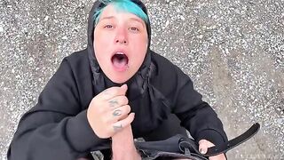 I had to lick the cock, my mouth watered