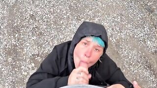 I had to lick the cock, my mouth watered