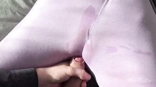 I rub my wet pussy with my thumb, feeling every sensation