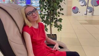 A man paid a pretty baby to fuck in the public toilet