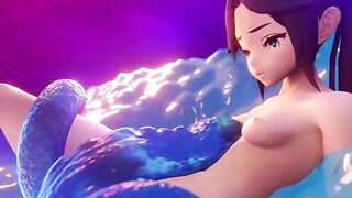 Mona Wales gets dominated in Genshin Impact style