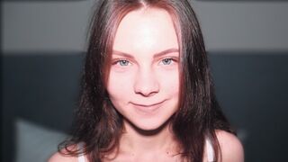 I couldn't stand it when my stepsister wore new panties - Hot Riding and Facial